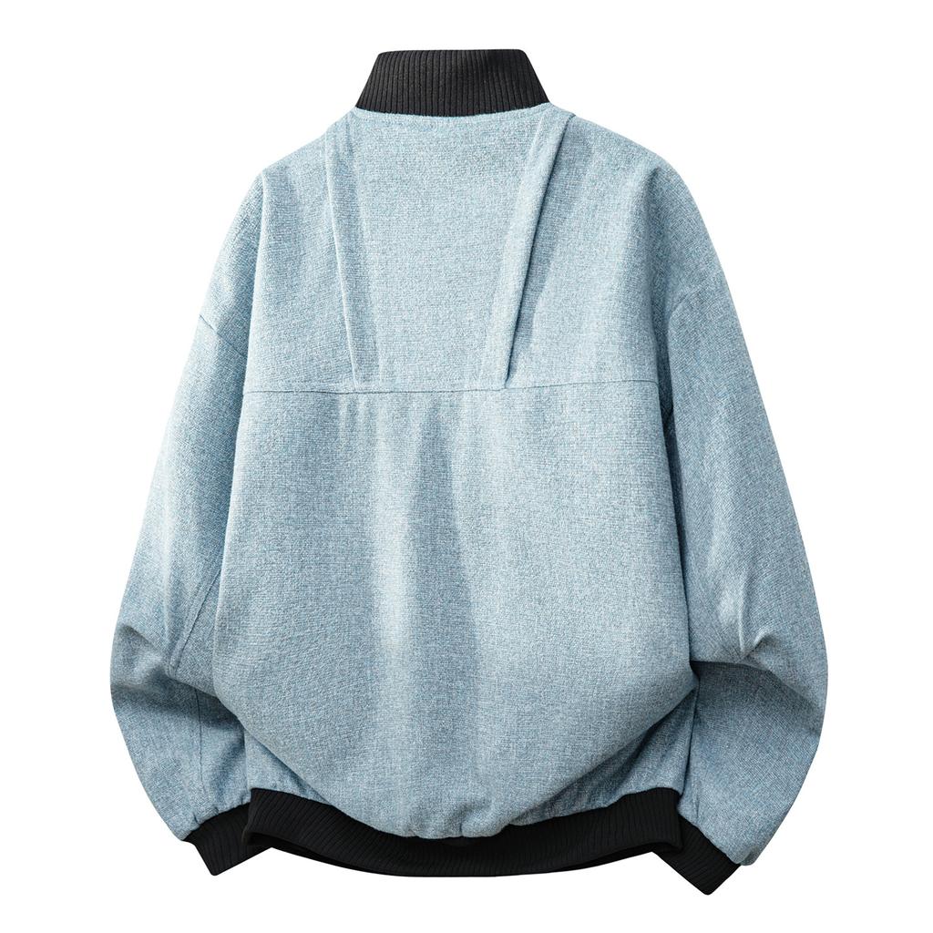 Amerikanische Workwear Pilotenjacke Herren Frühling und Herbst Neu High Street Locker Baseballkragen Jungenjacke