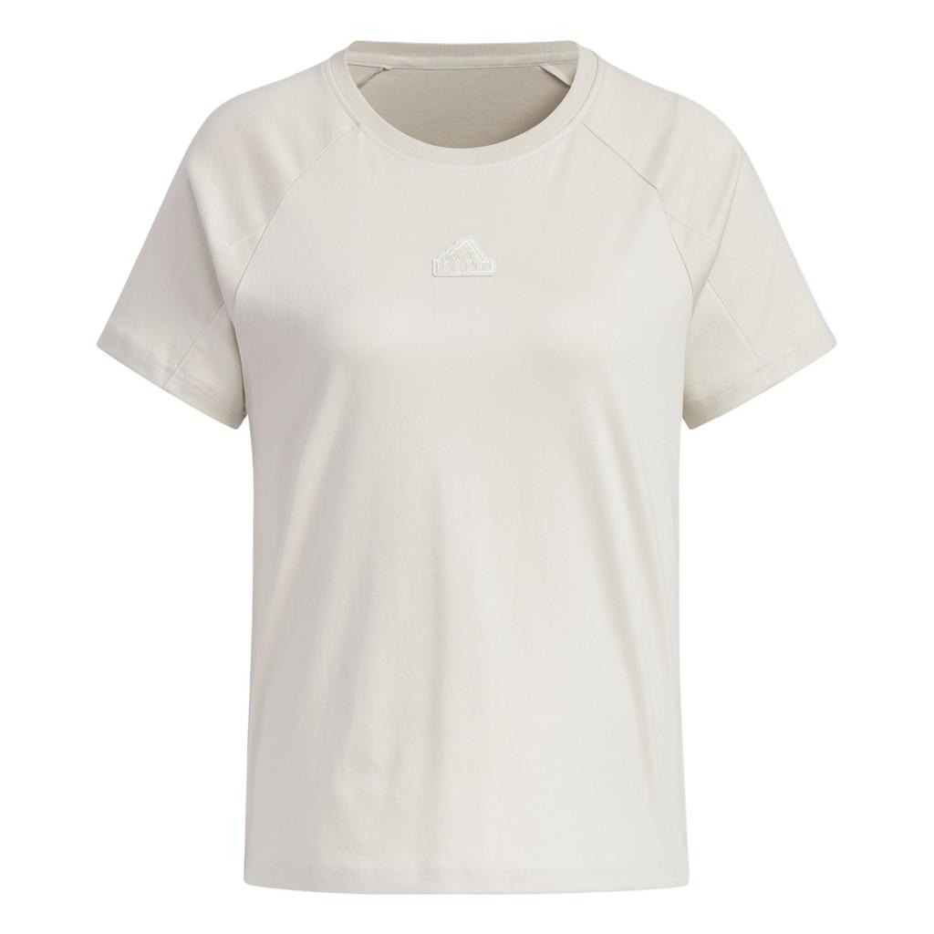 Adidas Cool Sensation Sport Casual Short Sleeve T-Shirt Women Tops Alumina-Brown JJ3583