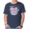 Unisex Crew Neck T-Shirt Little Game Graphic Short Sleeve Casual Tee