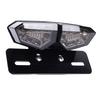 12V Motorrad Blinkerlampe Schwarz Hohe Helligkeit Vintage Design Motorrad Rücklicht Ersatz für Niu