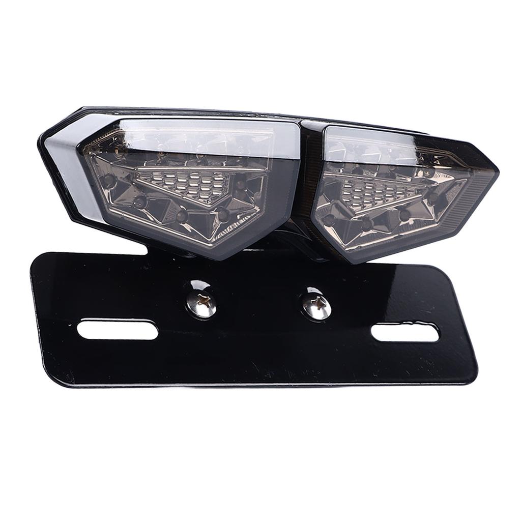12V Motorrad Blinkerlampe Schwarz Hohe Helligkeit Vintage Design Motorrad Rücklicht Ersatz für Niu
