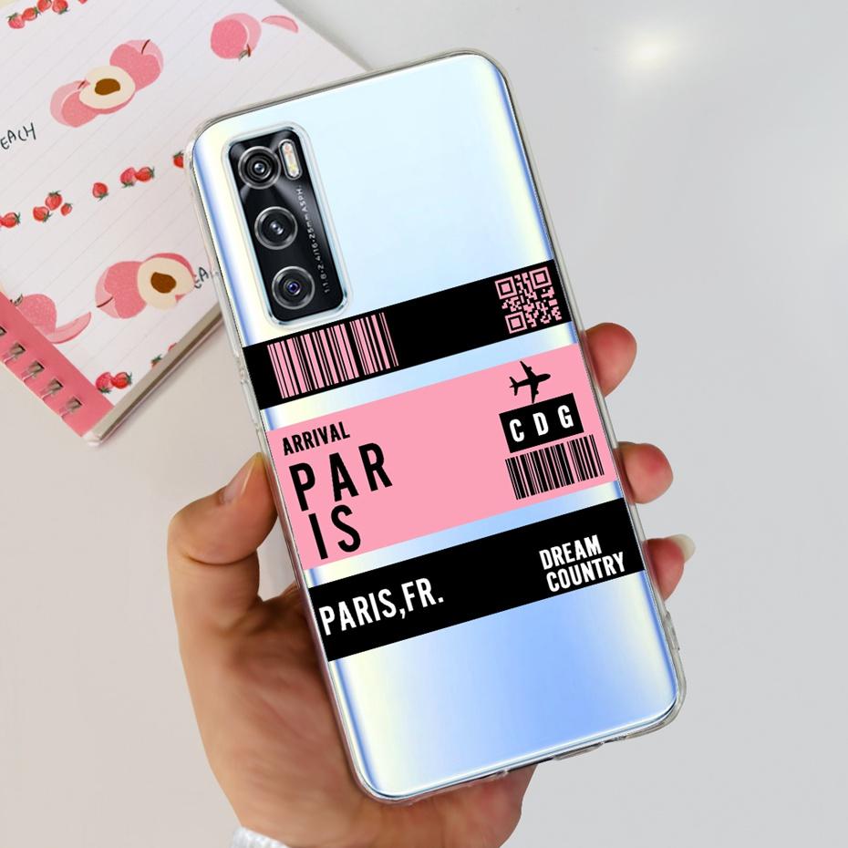 For Vivo V20 SE V2022 V2023 Phone Case Vivo V20 V2024 V2025 Soft Silicone TPU Back Cover For VivoV20 V 20 20SE Bumper