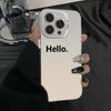 The new European, American and English are suitable for iphone16 mobile phone case Apple 15promax/14 anti-drop 13pro12 personality