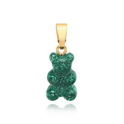 [CRYSTAL HAZE]BEAR-GREEN HAZE-CLASSIC CONNECTOR WOMEN’S Charm