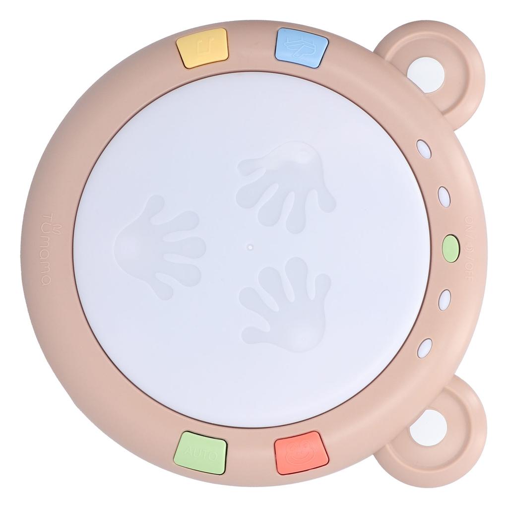 Infant Musical Drum Toys Plastic Educational Drum Toy Electric Drum Instruments Toy with Light