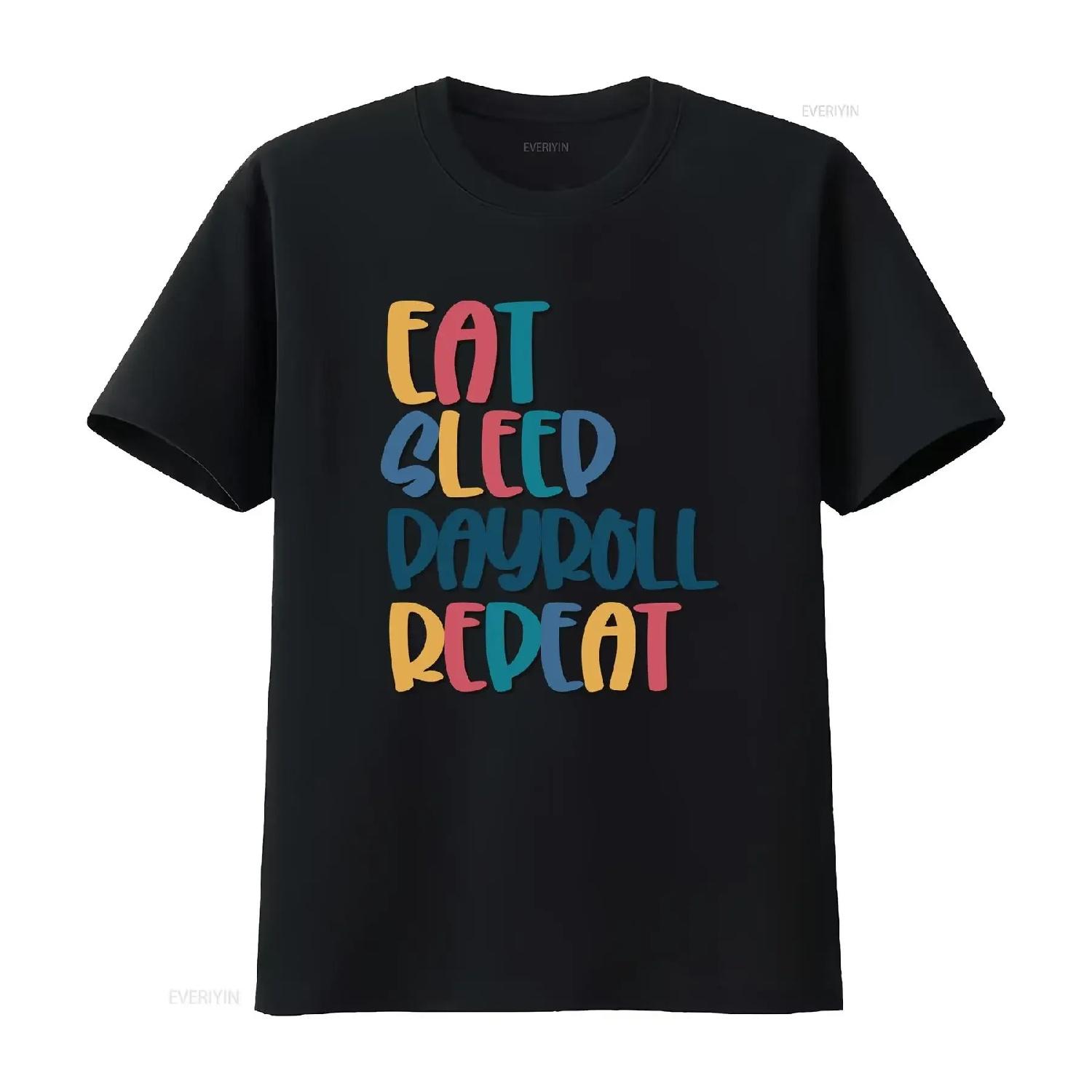 

Payroll T Shirt for Squad Team Manager Department Whisper vintage Washed designer clothes Unisex homme Stretched streetwear S
