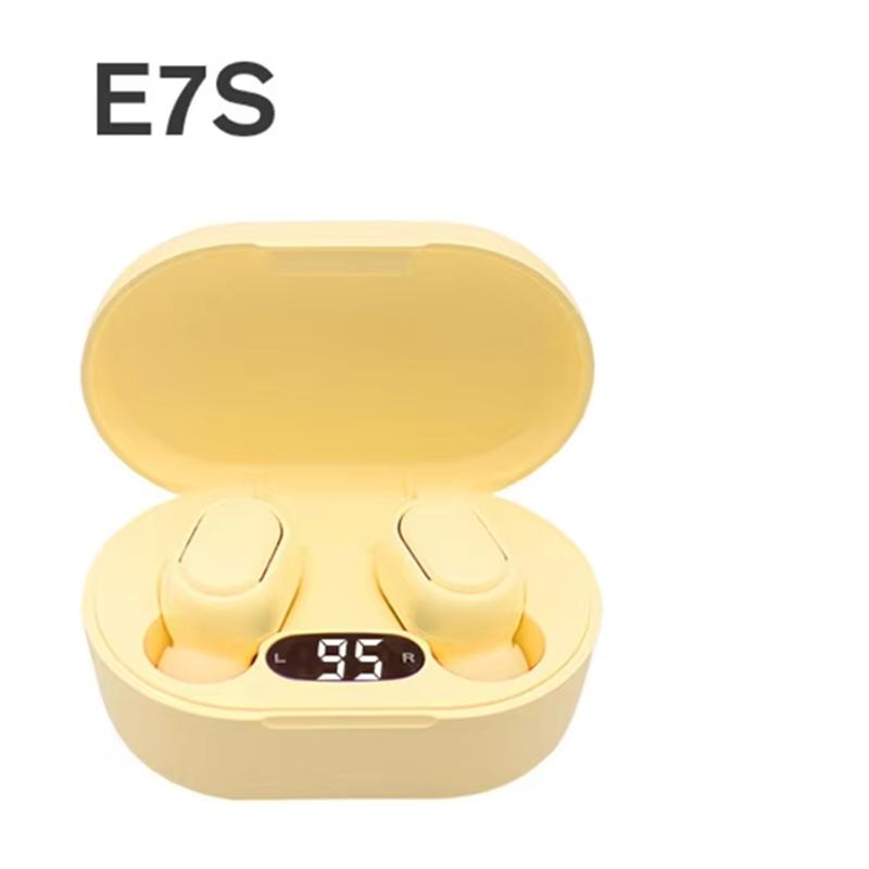 Xiaomi Original E7S Wireless Bluetooth Headset with Mic LED Display Earbuds for iPhone Xiaomi TWS Earphone Bluetooth Headphones Earbuds