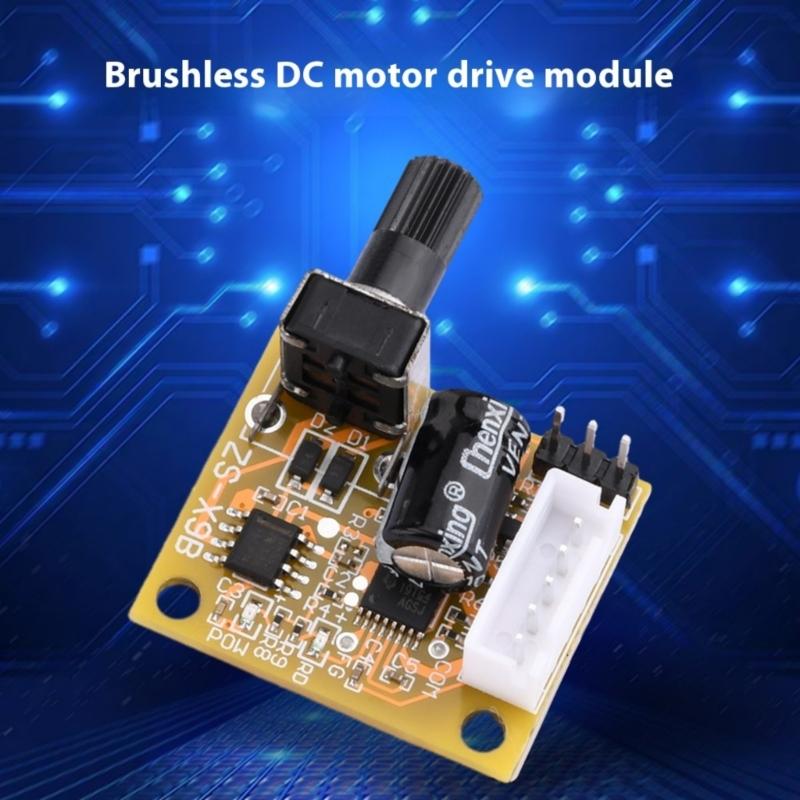 BLDC Motor Speed Controller 15W 5V-15V 3 Phase Driver Board Industrial BLDC 3-Phase Brushless Motor Driver Controller