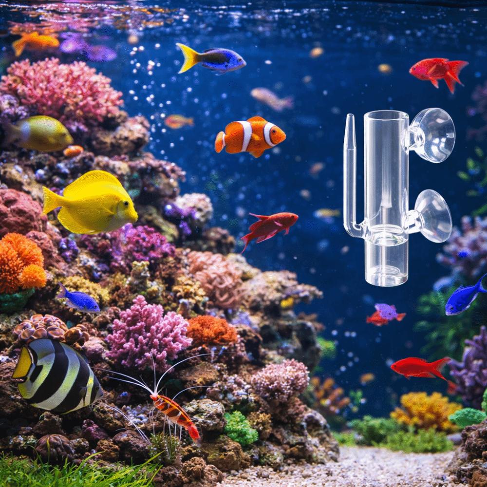 Smooth Glass Shrimp Hatchery Glass Aquarium Breeding Tube Shrimp Egg Incubator  Shrimp Breeding