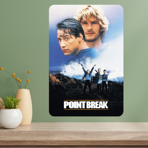 

Point Break Classic Movie Metal Poster Sign 20x30cm（7.8x11.8inch）
