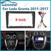 9 Inch Car Frame Fascia Adaptor Android Radio Dash Fitting Panel Kit For Lada Granta 2011-2017