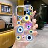 Popular Color Turkish Evil Eye Applicable iPhone16 Magnetic Mobile Phone Case Apple 17 Anti-drop PC Hard Case