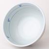 Hasami Ware Lightweight Rice Bowl with Random Line 16cm Microwave and Dishwasher Made In Product Number 41739 Pattern, Diameter, Safe, Japan,
