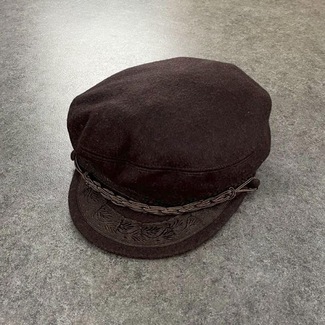 

[Б/У] Сделано в Греции Винтажная греческая кепка рыбака Коричневая