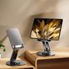 Adjustable Lightweight Foldable Tablet Holder Rack 360 Rotating Base Stand for Drawing Video Conferencing Watching Movie