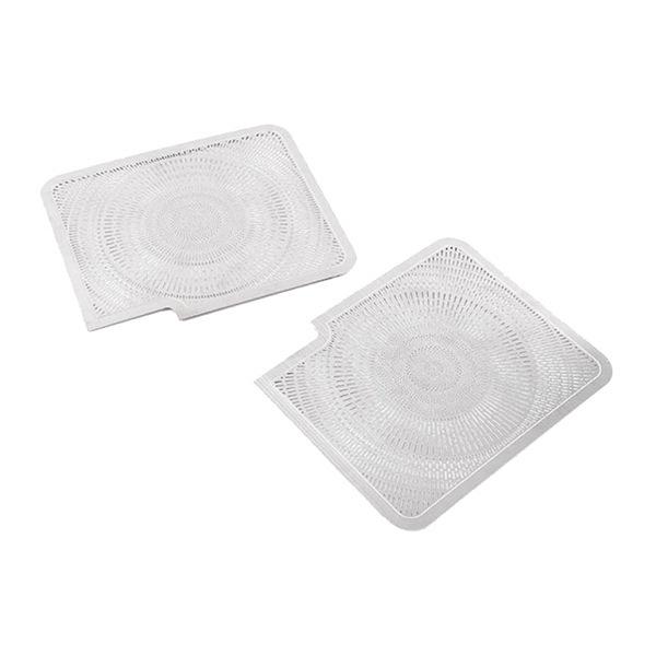 Stainless Steel Under-Seat Air Vent Cover for 08-12 Mercedes S-Class W221