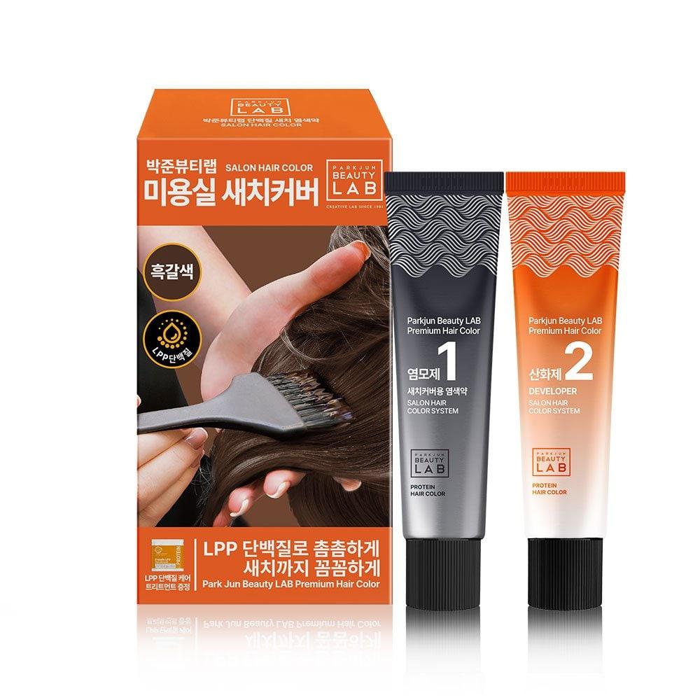 PARKJUN BEAUTY LAB Salon de Beauté Satch Couverture Teinture Noir Brun 120g