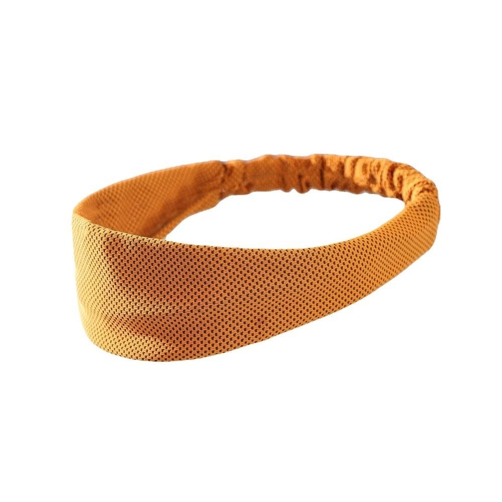 Sweat Absorbent Cool Elastic Headband Breathable Fitness Sweatband Lightweight Sport Headband Yoga