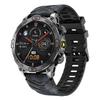 SCIONE Smart Watch Heart Rate Bluetooth Call Voice Assistant Compass Flashlight Step Outdoor Sports Watch