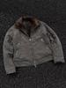 Giacca Giapponese alla Moda Versatile Pigra con Aquila - Trendy, Semplice, Pesante, Stile Lavato