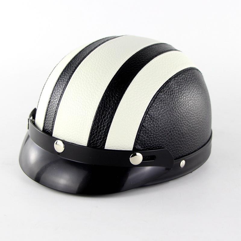 Women's Electric Vehicle Helmet Summer Sunscreen Four Seasons Universal Motorcycle Helmet Men's Half Helmet