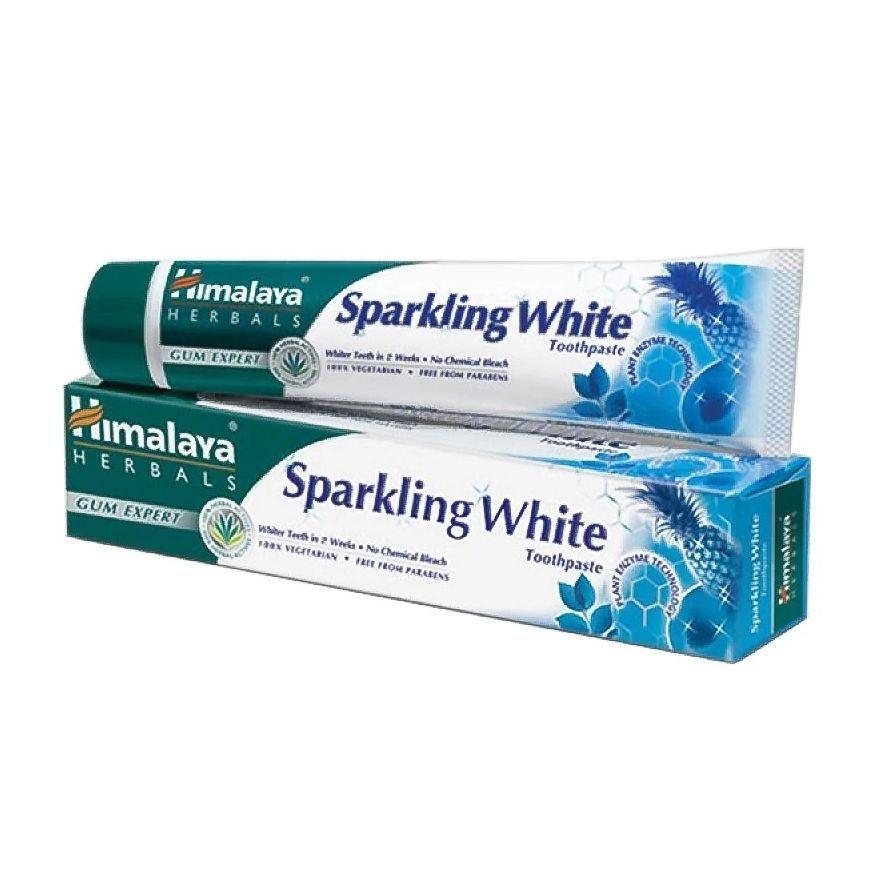 

Натуральная отбеливающая зубная паста (80 г), Sparkling White Toothpaste, Himalaya