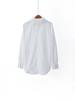 French Elegance | D Brand Spring 26: 100% Poplin Cotton Ruffle Trim Long Sleeve Shirt