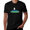 Penguin Jumping On A Trampoline Tshirt Casual Holiday Short Sleeve Tee
