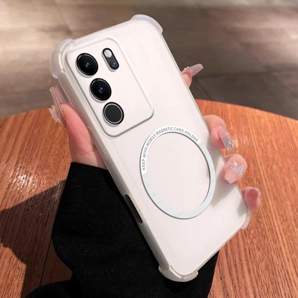 Soft Matte Candy Casing for Vivo V29 Pro 5G Aesthetic Translucent Drop Protection Case