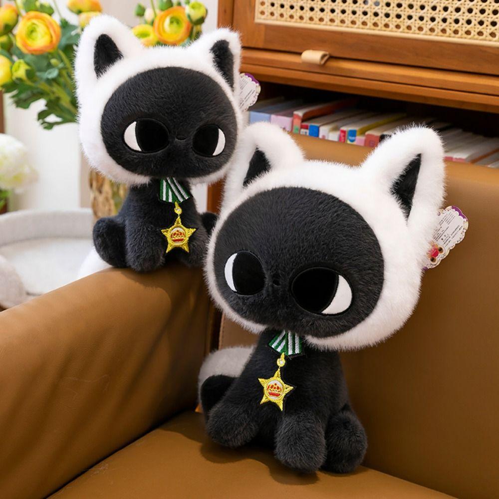 Soft Cat Plush Toy PP Cotton Cat Plush Doll Sofa Pillow Cat Stuffed Toys  Birthday Christmas