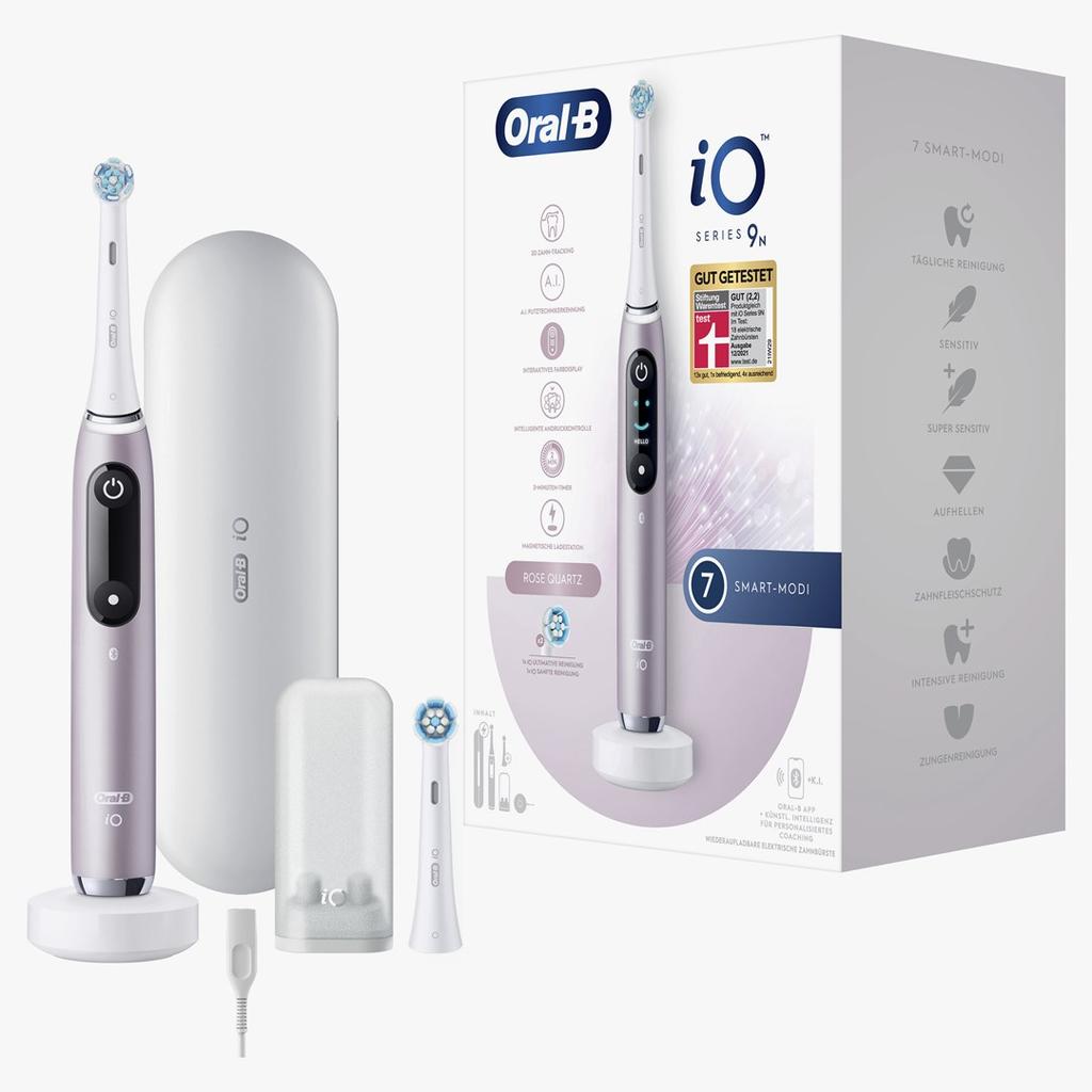Oral-B iO Series 9 Rose Quartz Toothbrush