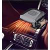 Car Heater Portable Car Fan 2 In 1 Mode 12V 150W Plug In with Heating and Cooling for Fast Heating Hand-Held Adjustable 360 Degree Rotatable