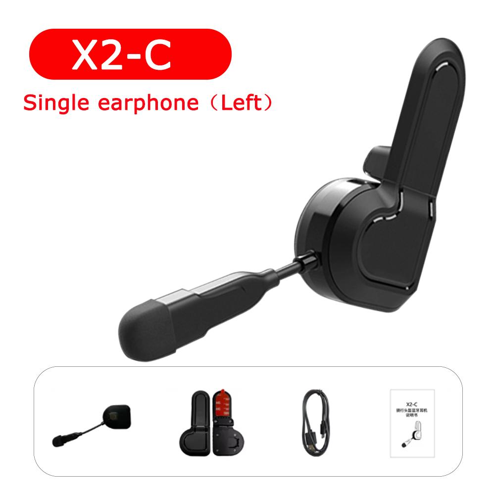 Kebidumei Motorcycle Helmet Headset Wireless Hands-free Call Kit Bluetooth 5.3 Waterproof MP3 Music Player Speaker Earphone