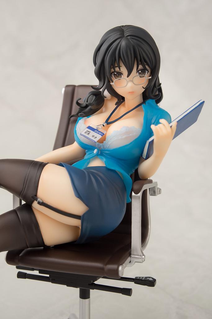 CL Original Secretary Department Yuki Hatsumi Blue Little Devil scale PVC painted finished figure 1/7