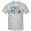 ZX STARRY TREK Cloth Print Cool TShirt Stars Treke Science FictionTV Series Tops For Men Fashion Streetwear