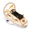 Wooden STEM Project For Kids Build Your Own Water And Land Exploration Car Model Electric Amphibious Car Building Set