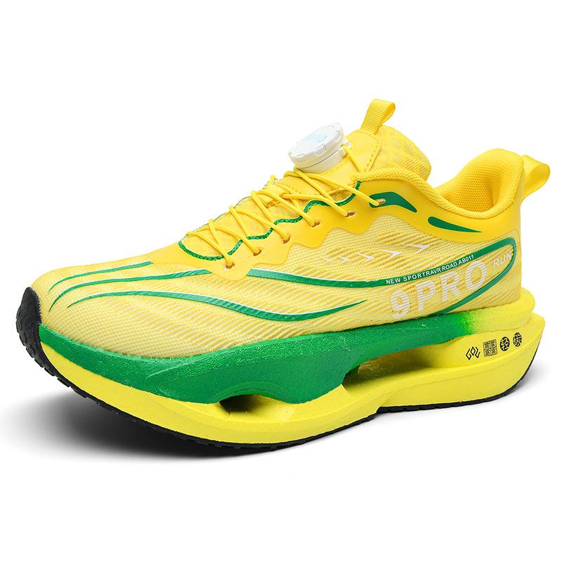 Chitu 9pro Full Palm Carbon Board Running Shoes Summer Single Net Breathable Sports Shoes Student Shock Absorption Racing Running Shoes Boy