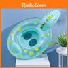 Children's Inflatable Swim Ring Seat With Cute Dinosaur Design For 0-4 Years Old Eco-friendly Pvc Material