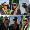 Gull Metallkjede Kim Kardashian Beyonce Hip Hop Solbriller [SHEEN KELLY]