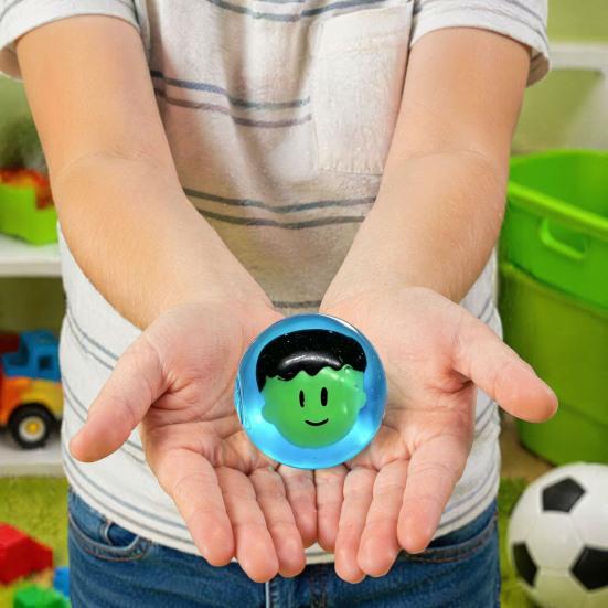 Soft Texture Healing Toys Slow Rising Pumpkin Ghost Stress Ball TPR Fidget Toy for Tactile Sensory Tools Focus Anxiety Relief And Focus Portable