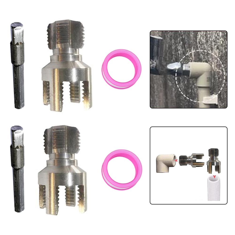 1/2PCS 20MM/25MM Internal Thread External Thread Integrated Die Water Pipe Wire Opener PPR Water Pipe Threader Tapping Tool