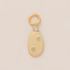 Colorful Natural Stone Zircon DIY Pendants with Gold Plating - European & American Fashion Jewelry