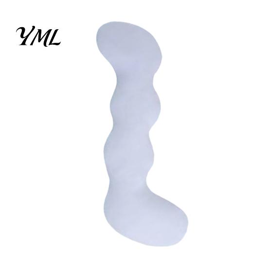 Cooling Body Pillow for Adults & Side Sleepers, Breathable L-Shaped Long Comfortable Bed Hugging Pillow, Full Leg Support Cushion with Removable Cover