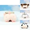 Adorable Animal Butt Keychain Plush Toy Doll Cute Peachy Bottom For Backpack