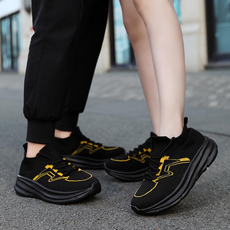 Pantofi Unisex Tricotați Bărbați / Femei Pantofi Sport de Timp Liber Ultralight Pantofi de Alergare 36-45