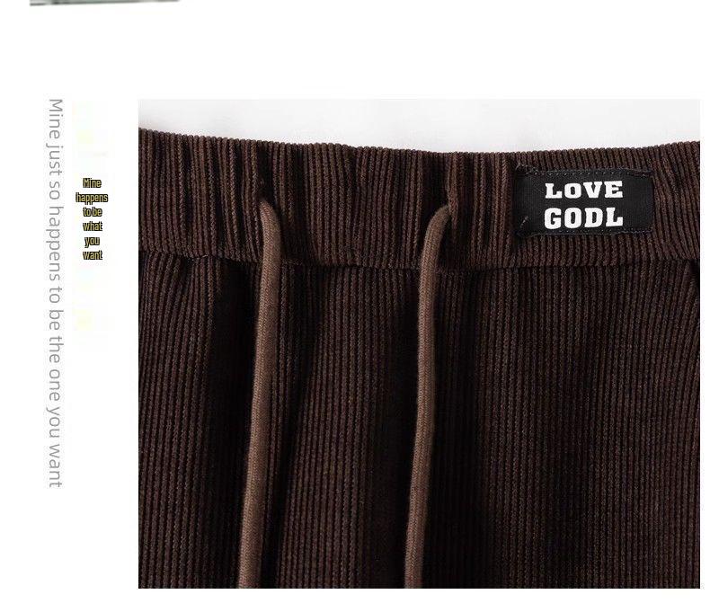 Gonna a pieghe A-line elastica con velluto interno, Autunno/Inverno 2025