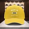 Vintage English Letter Design Adjustable Baseball Cap for Unisex and Women Casual Golf Dad Hat AllSeason Everyday Wear