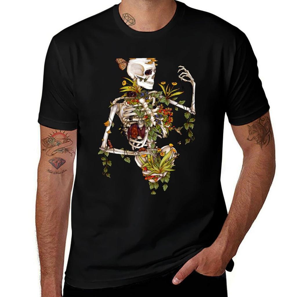 Bones And Botany Tshirt T Shirts For Unisex Cotton Funny T Shirt Personalised T Shirt Unisex Casual Tshirt