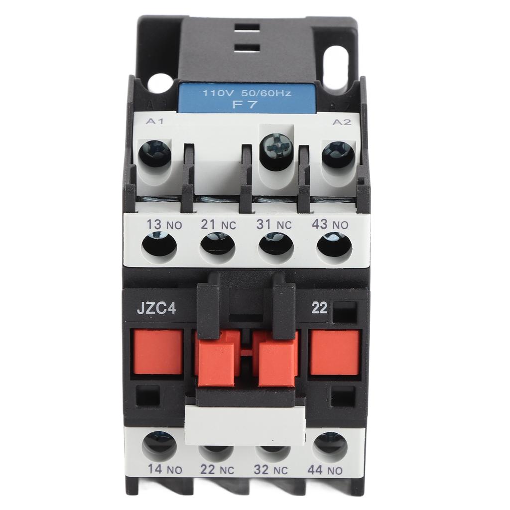2 Poles AC Contactor 3 Phase 2NO 2NC Electric Contactor Intermediate Relay for Power Distribution AC Control Contactor