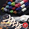 3M Reflective Shoelaces Round Sneaker Shoe Laces Dark Night Reflective Safety Shoelace Imitation 350 Original Laces Shoes 1Pair